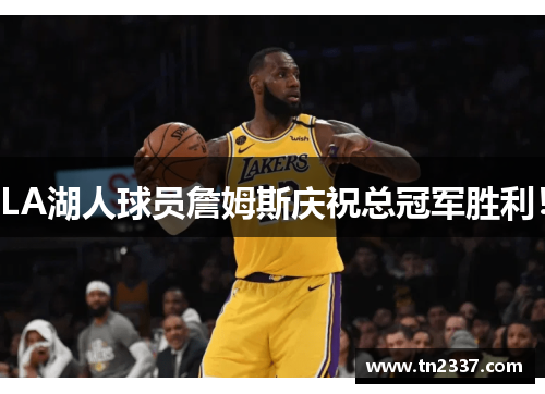 LA湖人球员詹姆斯庆祝总冠军胜利！